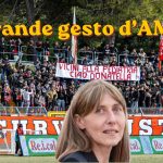 L’ultimo saluto di Macerata a Donatella Sclavi: il commovente omaggio della “Curva Just”